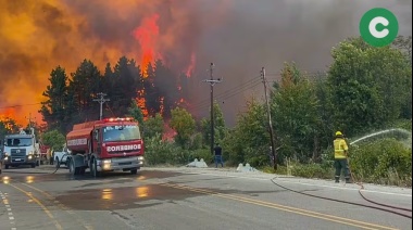 Bomberos de Cañuelas se suman combatir los incendios de “El Bolsón”