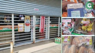 Supermercado chino clausurado: Había hasta leche para bebés vencidas