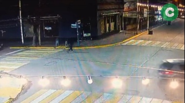 Intentaron robar un local y quedaron registrados por las cámaras