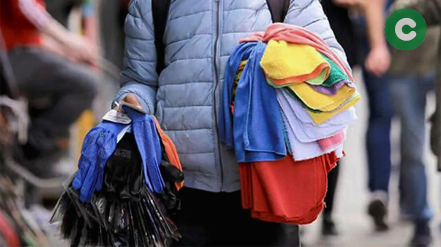 ALERTA POR VENDEDORES AMBULANTES