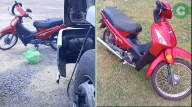 ROBO DE UNA MOTO DURANTE LA MADRUGADA