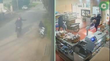 Ataque motochorro en Los Pozos: ¡Mira el video!