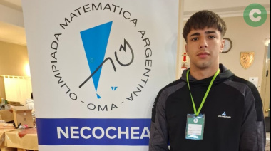 El alumno del Colegio Santa María Secuendario competirá en Córdoba durante la segunda semana de noviembre.