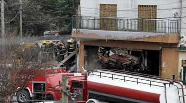 Bomberos de Cañuelas colaboraron en el fatal incendio en Virrey del Pino