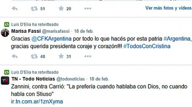 Mundo Twitter: D´Elia - Fassi y la polémica casa en Cañuelas