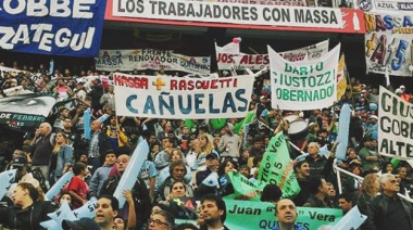 En Vélez junto a Sergio Massa, Cañuelas dijo presente