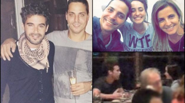 Nicolás Cabré cenó junto a la hija de Marisa Fassi