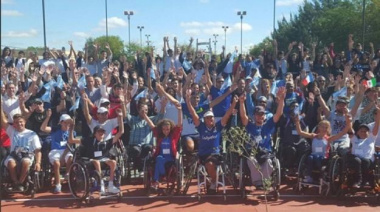 Se inició el Torneo de Tenis adaptado 342200234Open Cañuelas342200235 con un mensaje del Papa Francisco 