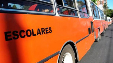 Lunes y martes de la semana próxima no habrá transporte escolar