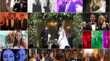 Política y farándula juntas en la lujosa boda de Natalia Fassi