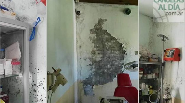 Escándalo: Todas las imágenes del estado en el que se encuentra la Sala de primeros auxilios de Udaondo