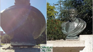 Ataque al monumento de Manuel Belgrano