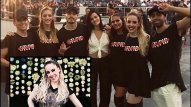 Cañuelense brilló en la previa del recital de Coldplay