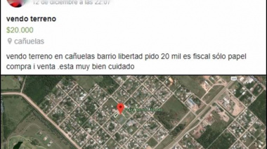 Barrio Libertad: Vecinos preocupados por la venta de terrenos via Facebook