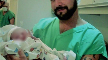 Demian Jaime es el primer bebé nacido en el Hospital Regional