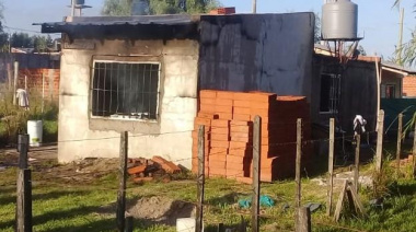 Un detenido en Máximo Paz por intentar incendiar la casa de su ex