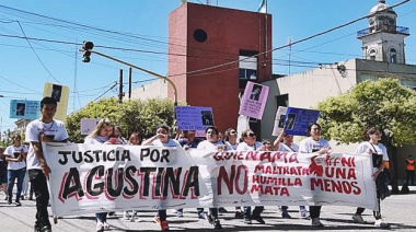 Se realizó la marcha por Agustina Orcellet