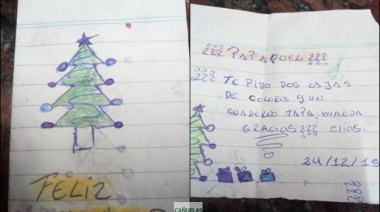 La conmovedora carta de Elías a Papá Noel