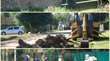Trabajos en Villa Racitti y FONAVI 