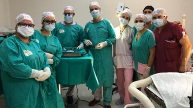 Una niña de Cañuelas beneficiada con el trasplante renal número 100 del Hospital Ludovica
