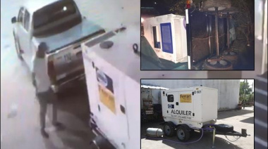Encuentran en Cañuelas un equipo electrógeno robado en Merlo