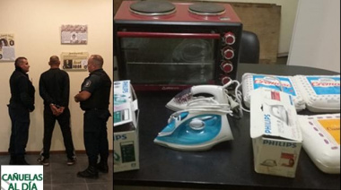 Detienen a un delincuente cuando intentaba robar la Escuela 501