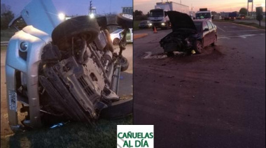 Accidente en Ruta 3 y Pellegrini