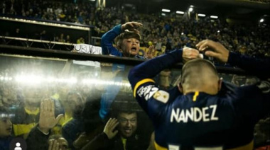La última camiseta de Nández en Boca fue para Blas Bellagamba