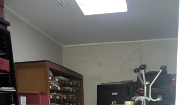 Hicieron un boquete y vaciaron la caja fuerte