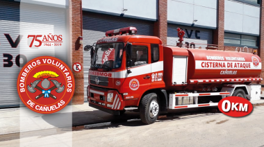 75° Aniversario de los Bomberos: Presentaron la nueva unidad