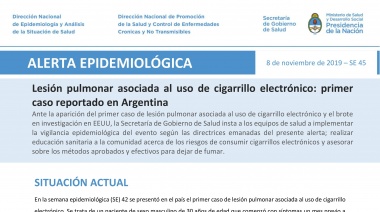 Vapeo: La Secretaría de Salud emitió una alerta epidemiológica