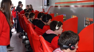 Llegó a Cañuelas el móvil de "Rutas en rojo"