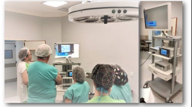 Nuevo equipo de cirugía laparoscópica