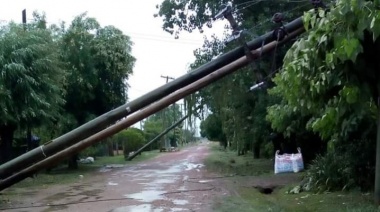 Temporal en Máximo Paz