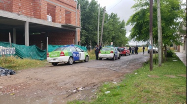 Apareció un cuerpo en la obra cercana al Hospital