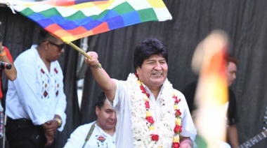 Murió durante un acto de Evo Morales