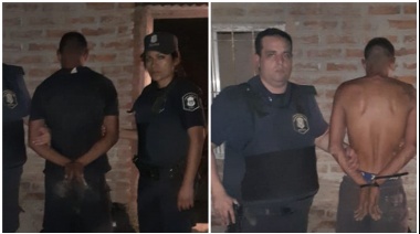 Dos detenidos por portación de armas y drogas