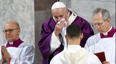 Papa Francisco: Le hicieron un examen de coronavirus