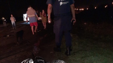 Falleció un motociclista en la Ruta 205