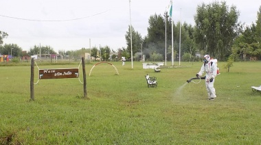 Continúa el servicio de fumigación