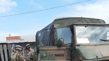 El Ejercitó llegó a Cañuelas para repartir comida