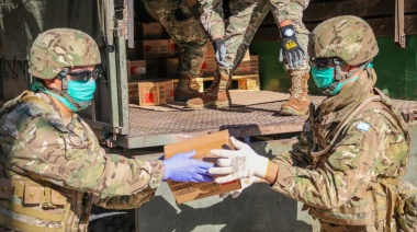 El Ejercito repartió más de 15mil raciones de alimentos