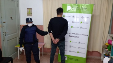 Aprehendido por  golpear a su pareja