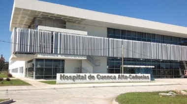 Trasladan al ambulanciero al Hospital Cuenca