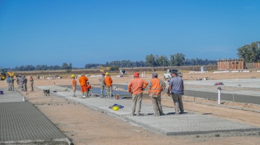Se reactivaron las obras del Mercado Agroganadero