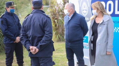 Colocan garita de seguridad el acceso de Máximo Paz