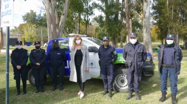 Colocan garita de seguridad el acceso de Máximo Paz