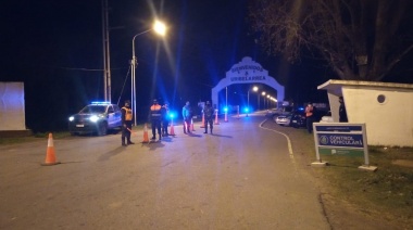 Operativo en el acceso de Uribelarrea