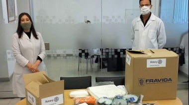 Donación del Rotary club al Hospital Regional