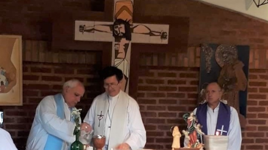 El día que el nuevo Obispo estuvo en Cañuelas